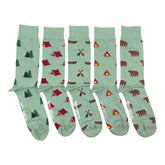 Friday Sock Co. - Socks Camping 5 Pack