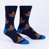 Sock It To Me - Meditating Bigfoot Crew Socks