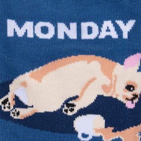 Sock It To Me - Monday Mode, On Crew Socks