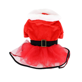 Midlee - Mrs. Santa Tutu Dog Costume