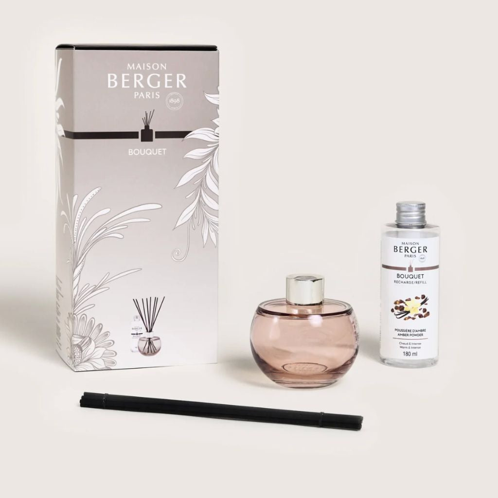 Reed Diffuser + Refill Gift Set - Amber Powder