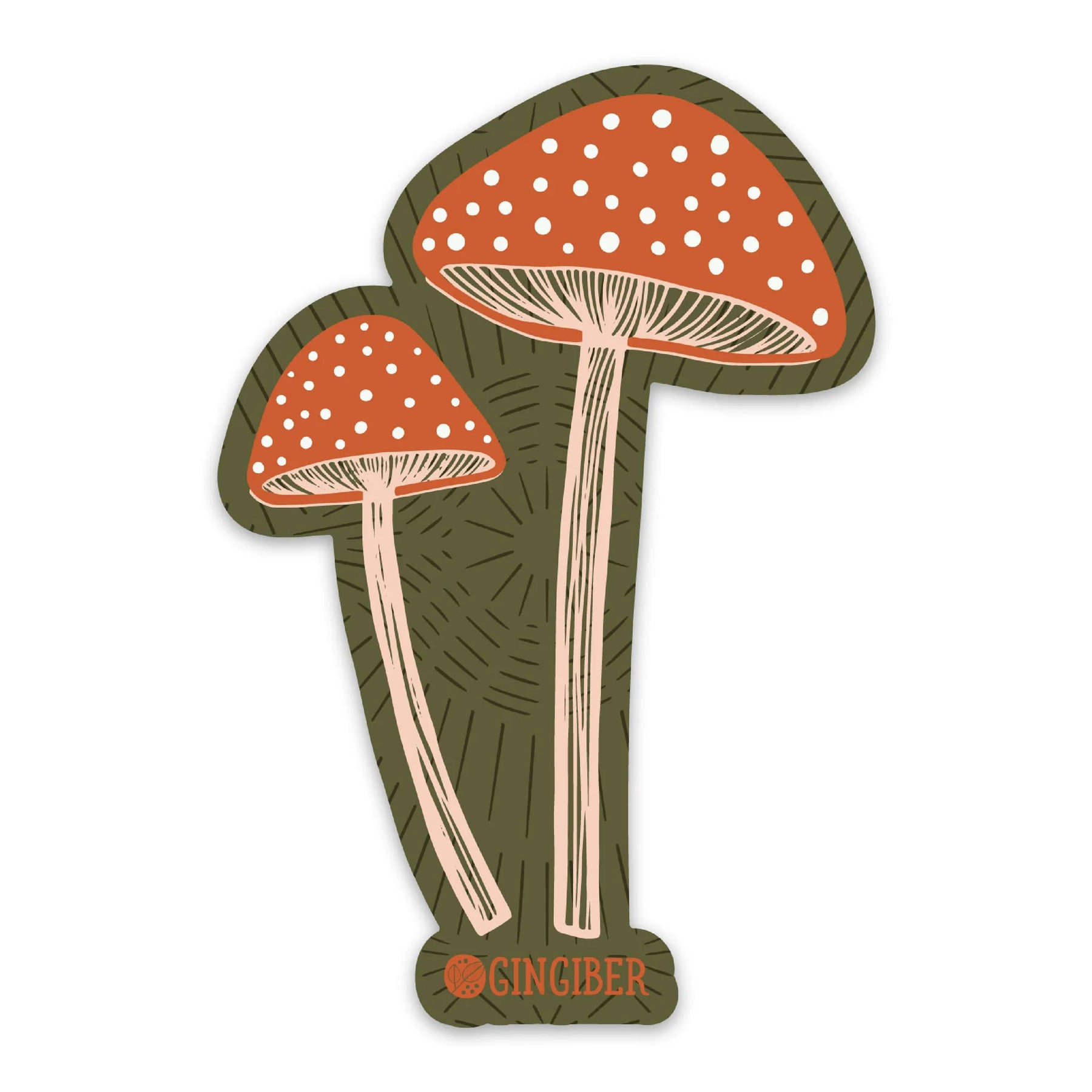 Mushroom Sticker