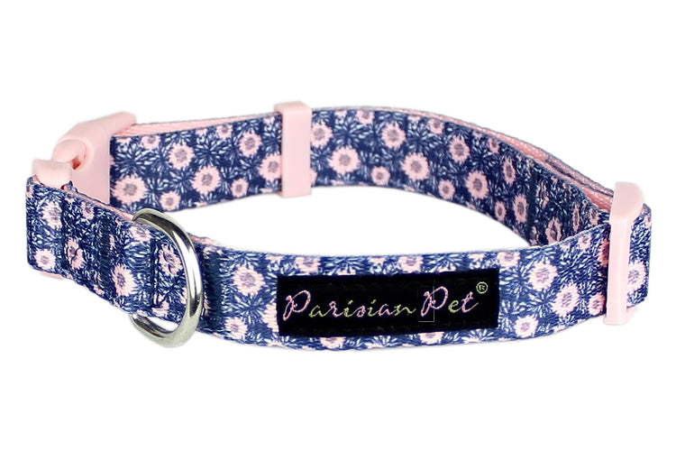 Dog Collar Midnight Blossom