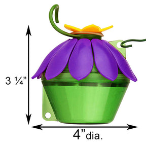 Nature's Way So Real Single Flower Hummingbird Feeder