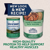 Natural Balance - Lamb & Rice Dog Cans