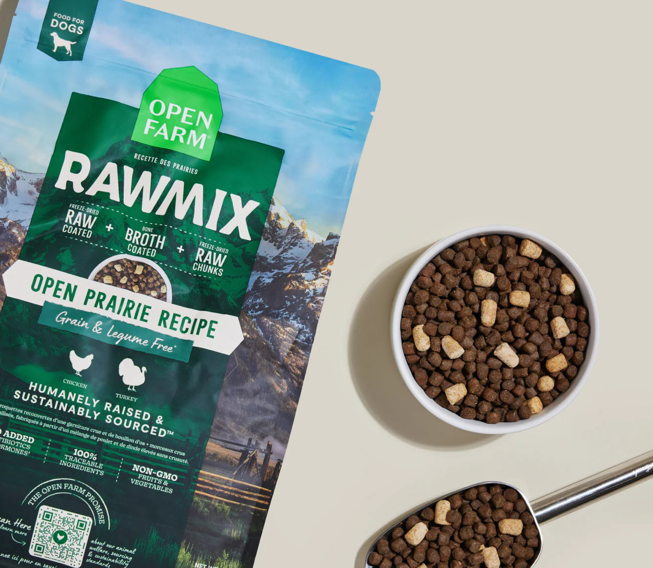 Rawmix Open Prairie Grain Free Dry Dog Food