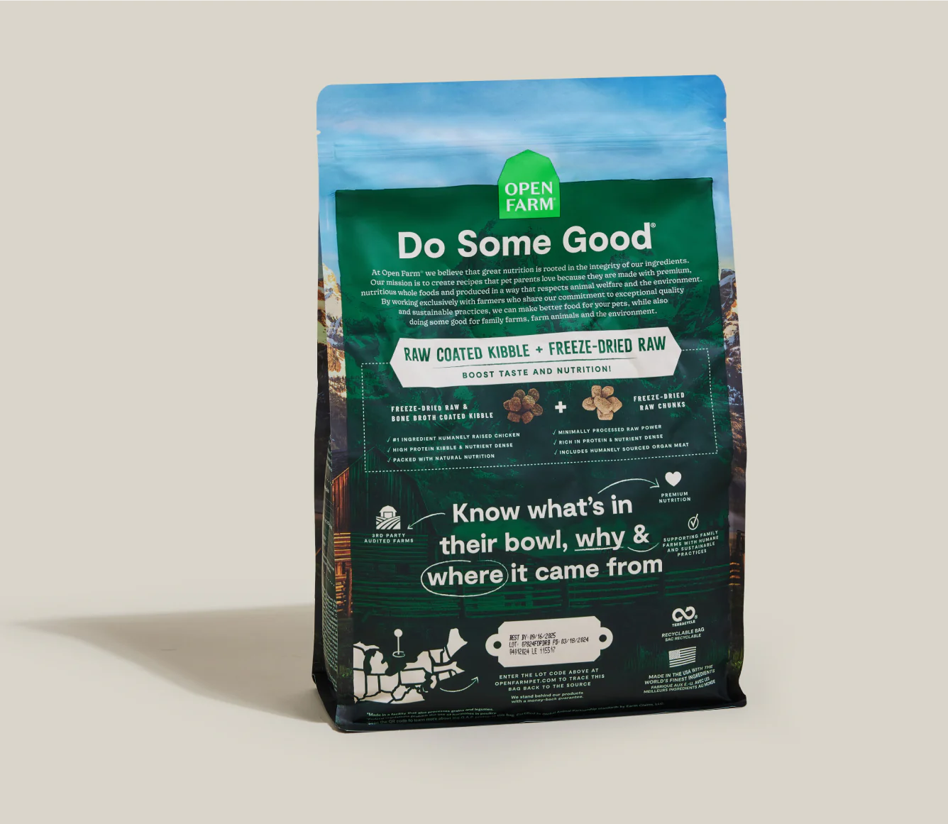 Rawmix Open Prairie Grain Free Dry Dog Food