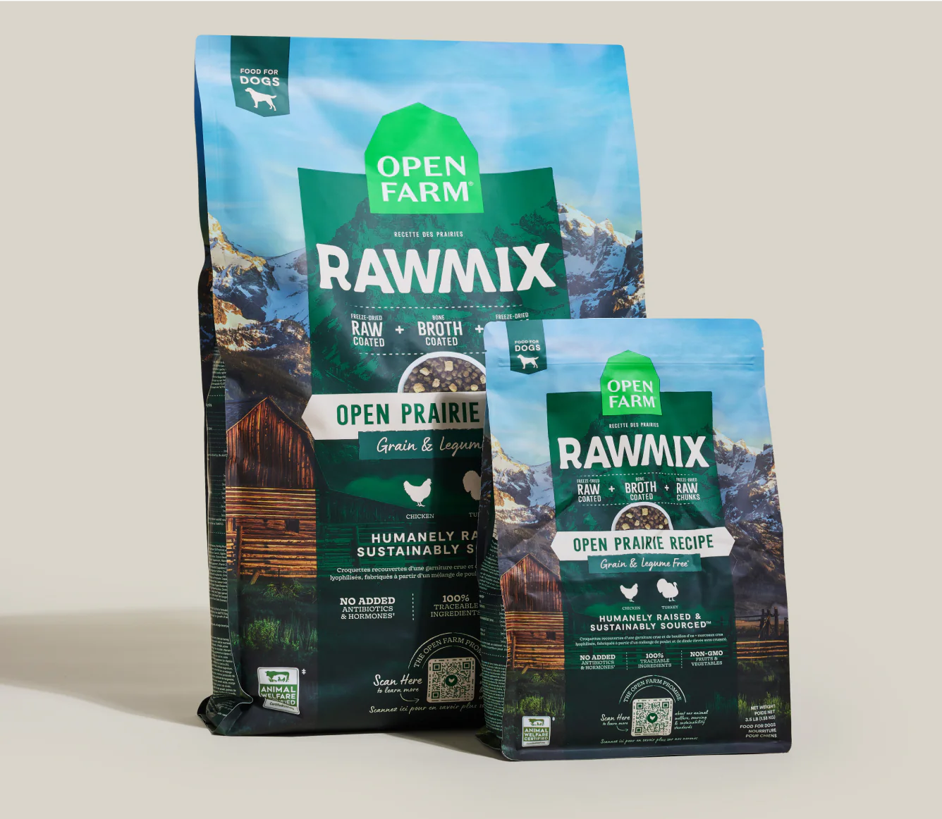 Rawmix Open Prairie Grain Free Dry Dog Food