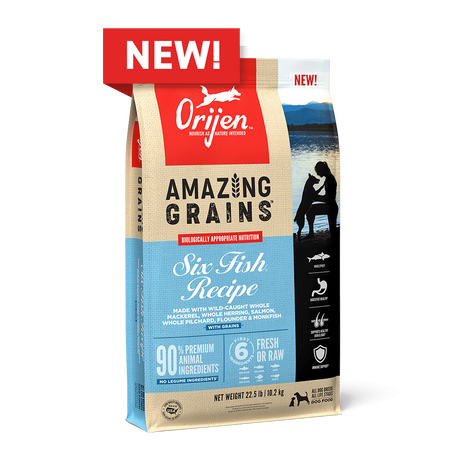 Champion Petfoods Orijen - Orijen Amazing Grains Six Fish Dog Food