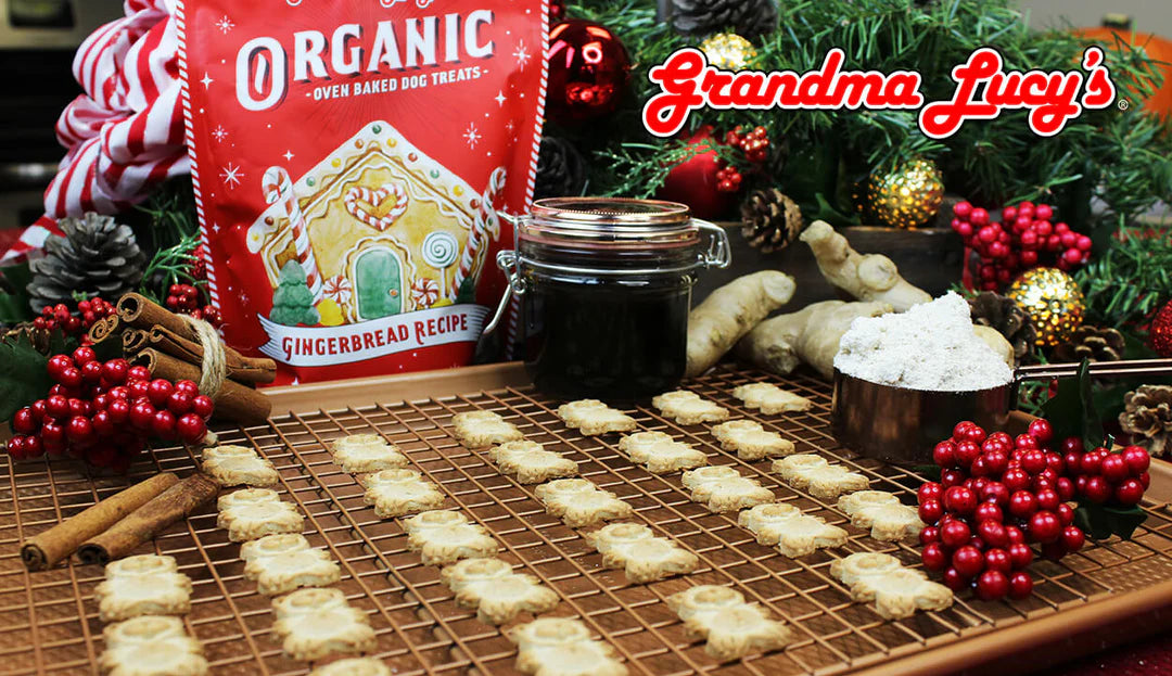 Grandma Lucy's - Organic Baked Gingerbread Dog Treats