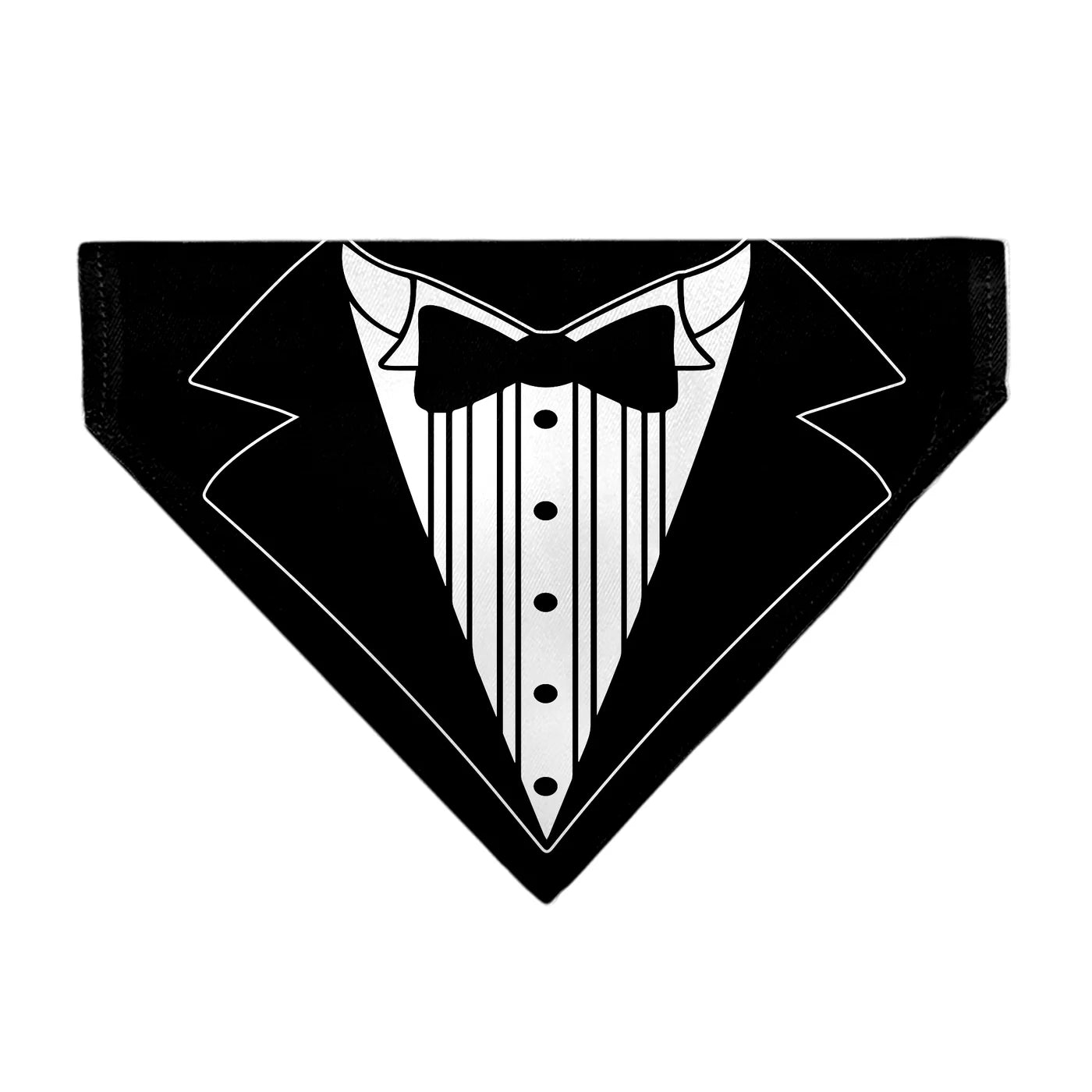 Buckle Down - Pet Bandana Tuxedo Shirt Print