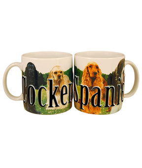 Cocker Spaniel Color Relief Mug