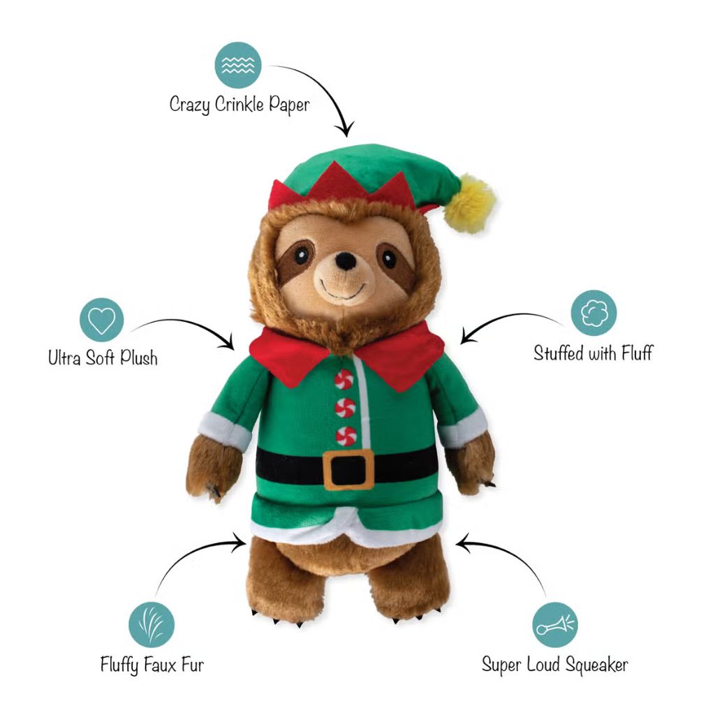 Petshop by Fringe Studio - Dog Toy Treat YO' Elf Plush