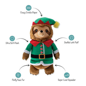 Petshop by Fringe Studio - Dog Toy Treat YO' Elf Plush