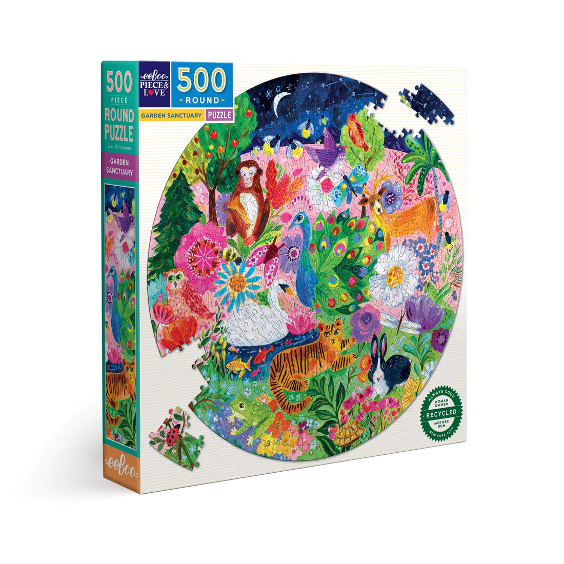 Garden Sanctuary 500 Piece Puzzle