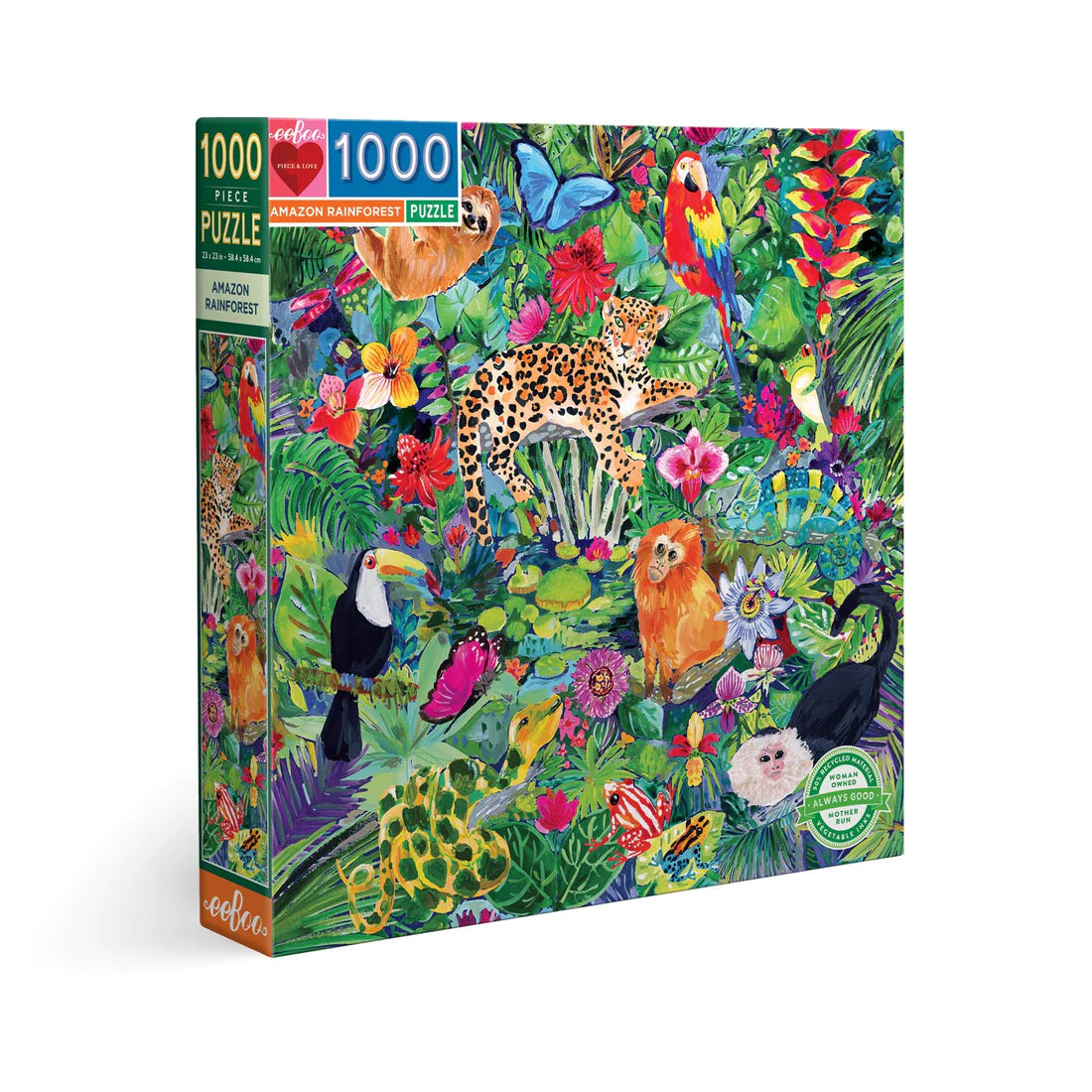 Amazon Rainforest 1000 Piece Puzzle