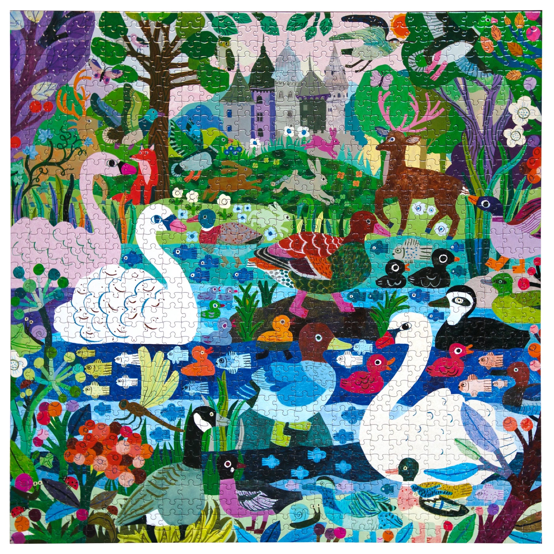 Ducks in the Clearing 1000 Piece Puzzle