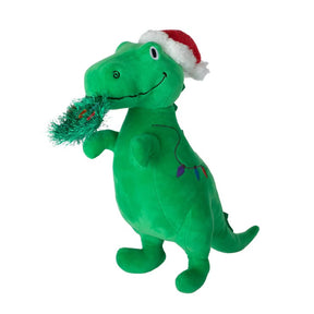 Petshop by Fringe Studio - Dog Toy Hungry for the Holiday Plush T-Rex