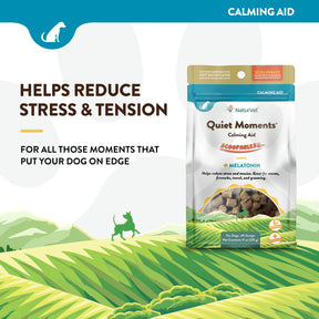 NaturVet - Scoopables Quiet Moments	Calming Aid + Melatonin Dogs