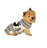 Dog Sweater Reindeer Shawl