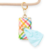 Waste Bag Dispenser - Rainbow Gingham