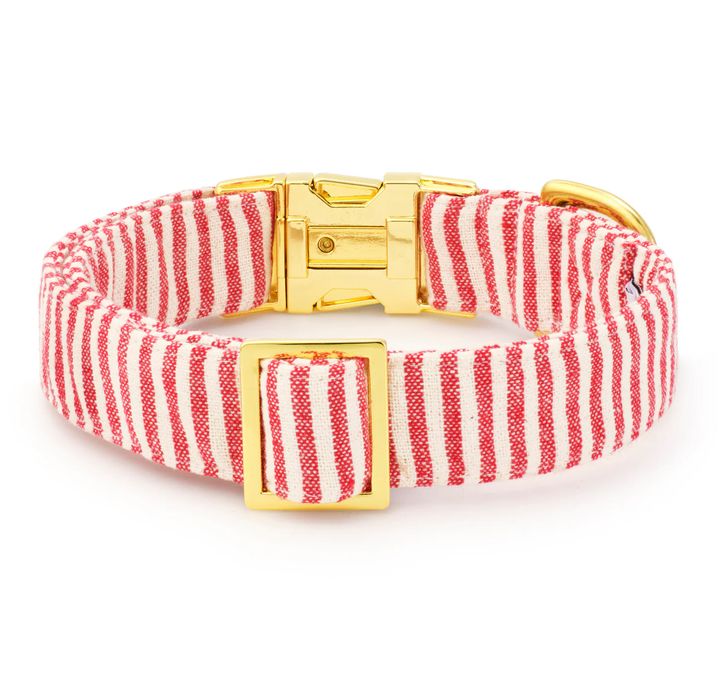 Dog Collar Red Stripe