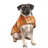 Chilly Dog - Dog Blanket Coat Rust Plaid