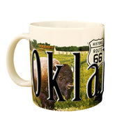 Oklahoma Color Relief Mug