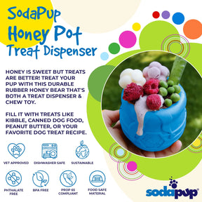 Honey Pot Treat Dispenser PUP-X