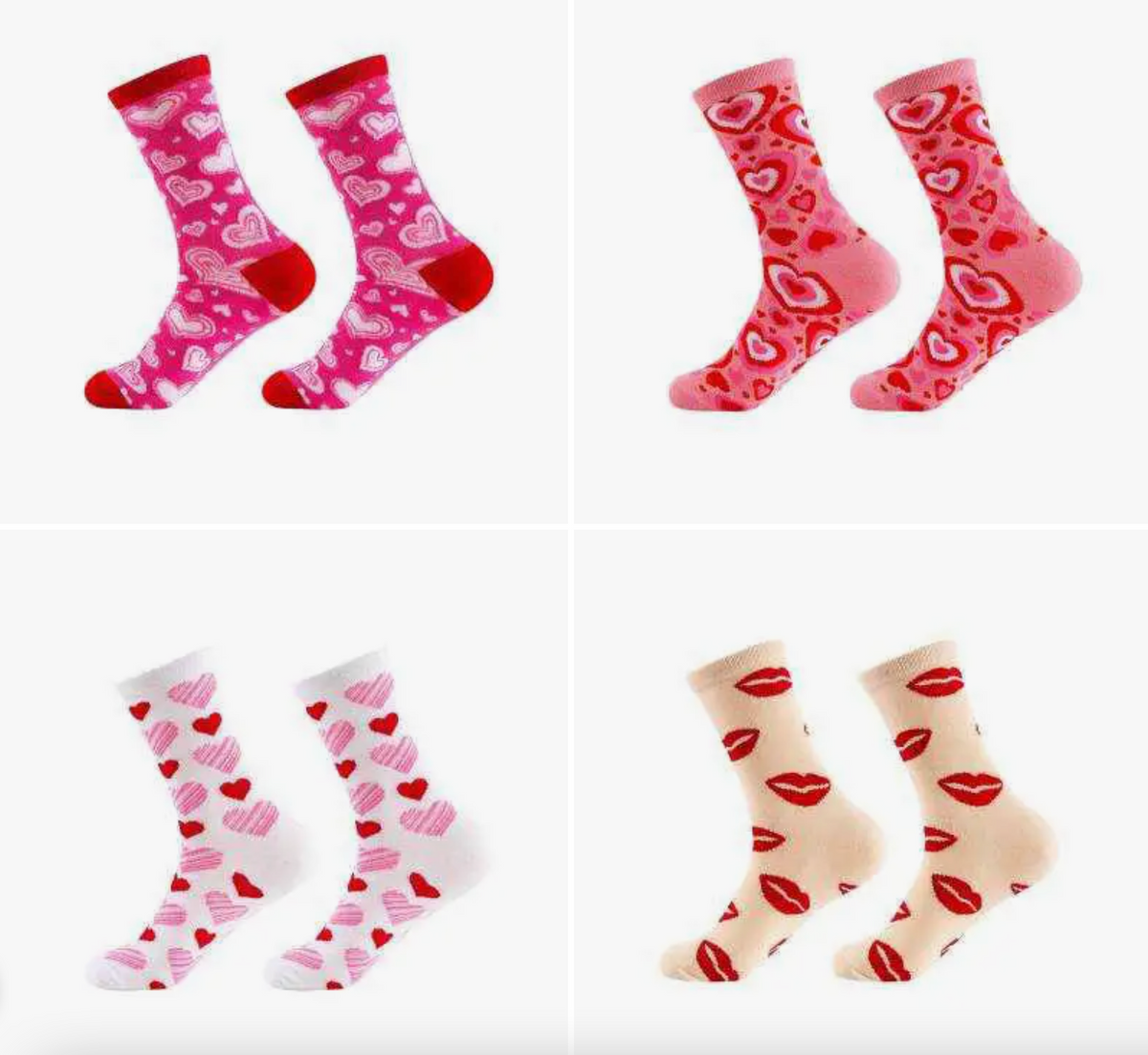 Beauty Stash - Valentine's Socks