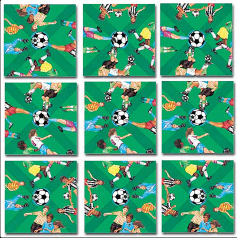 Scramble Squares - Soccer