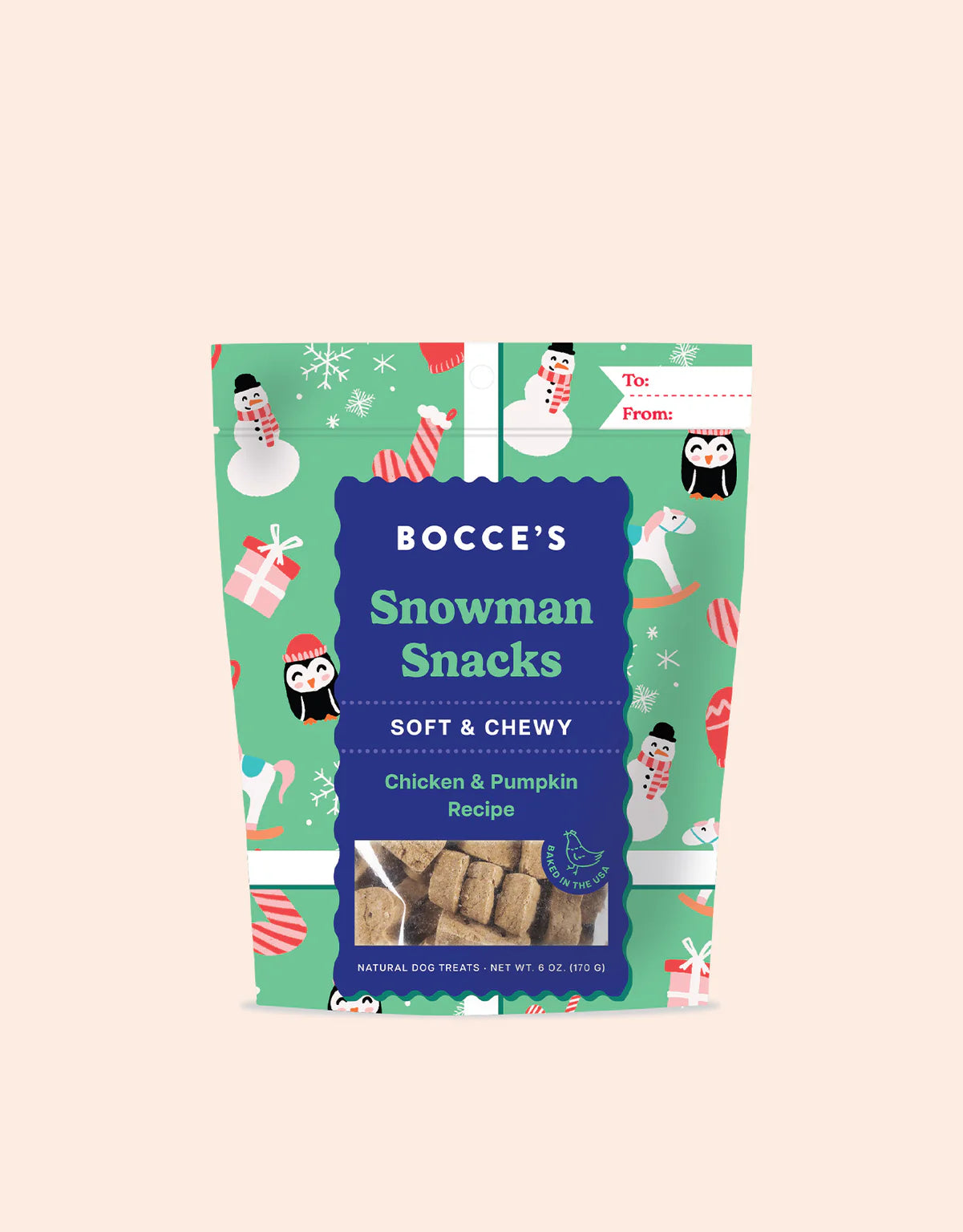 Snowman Snacks Soft & Chewy Treats