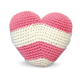 Dogo Pet -  Crochet Toy Stripy Heart