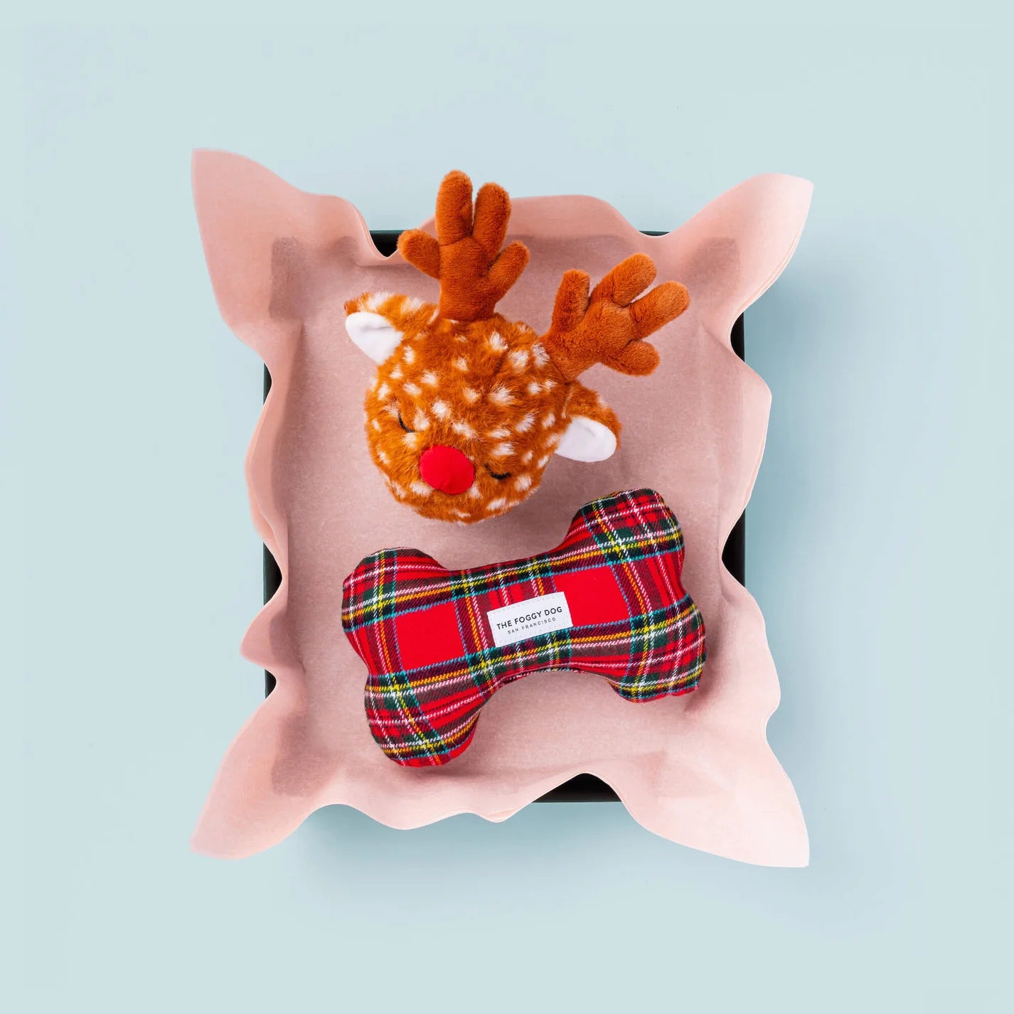 Dog Toy Reindeer Interactive Snuffle