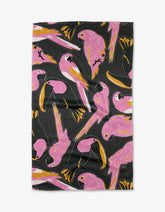 Geometry - Kitchen Tea Towel Bubblegum Birds