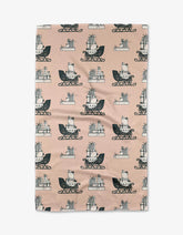 Geometry - Tea Towel Dashing Through the Snow