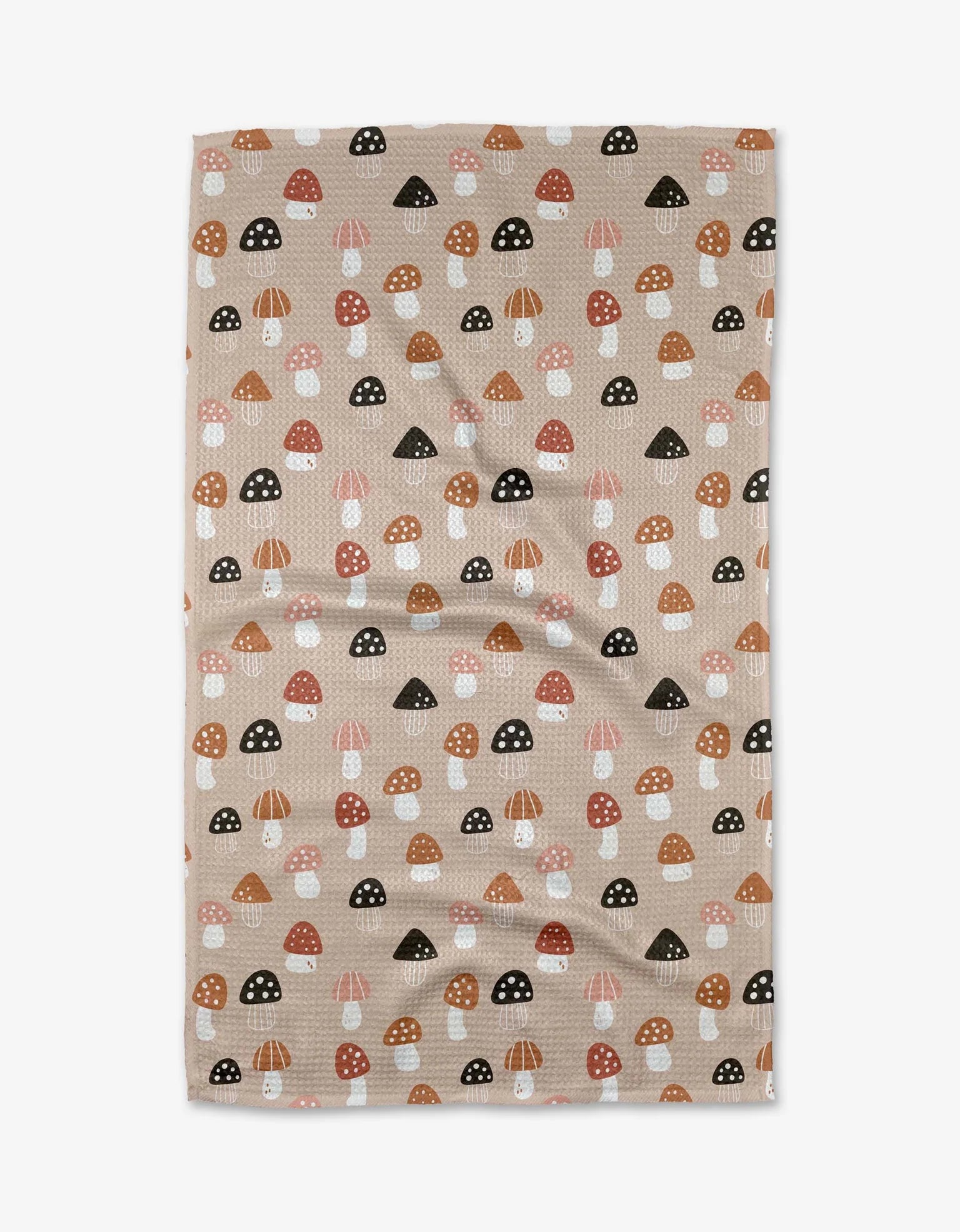 Geometry - Tea Towel Mushroom Harvest