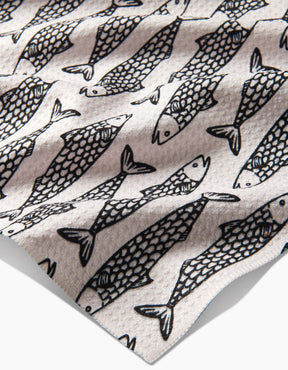 Geometry - Tea Towel Fish Friends