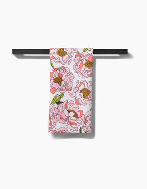 Geometry - Tea Towel Peony Paradise