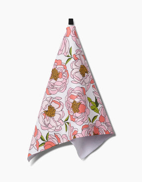 Geometry - Tea Towel Peony Paradise