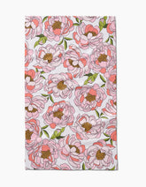 Geometry - Tea Towel Peony Paradise