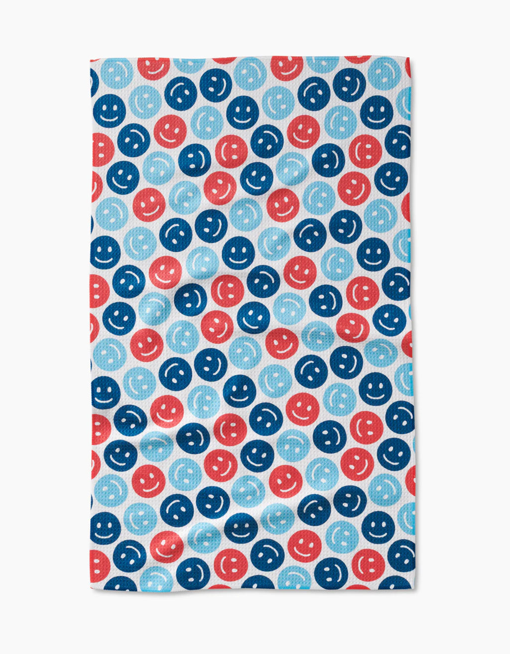 Geometry - Tea Towel Smiley Face July