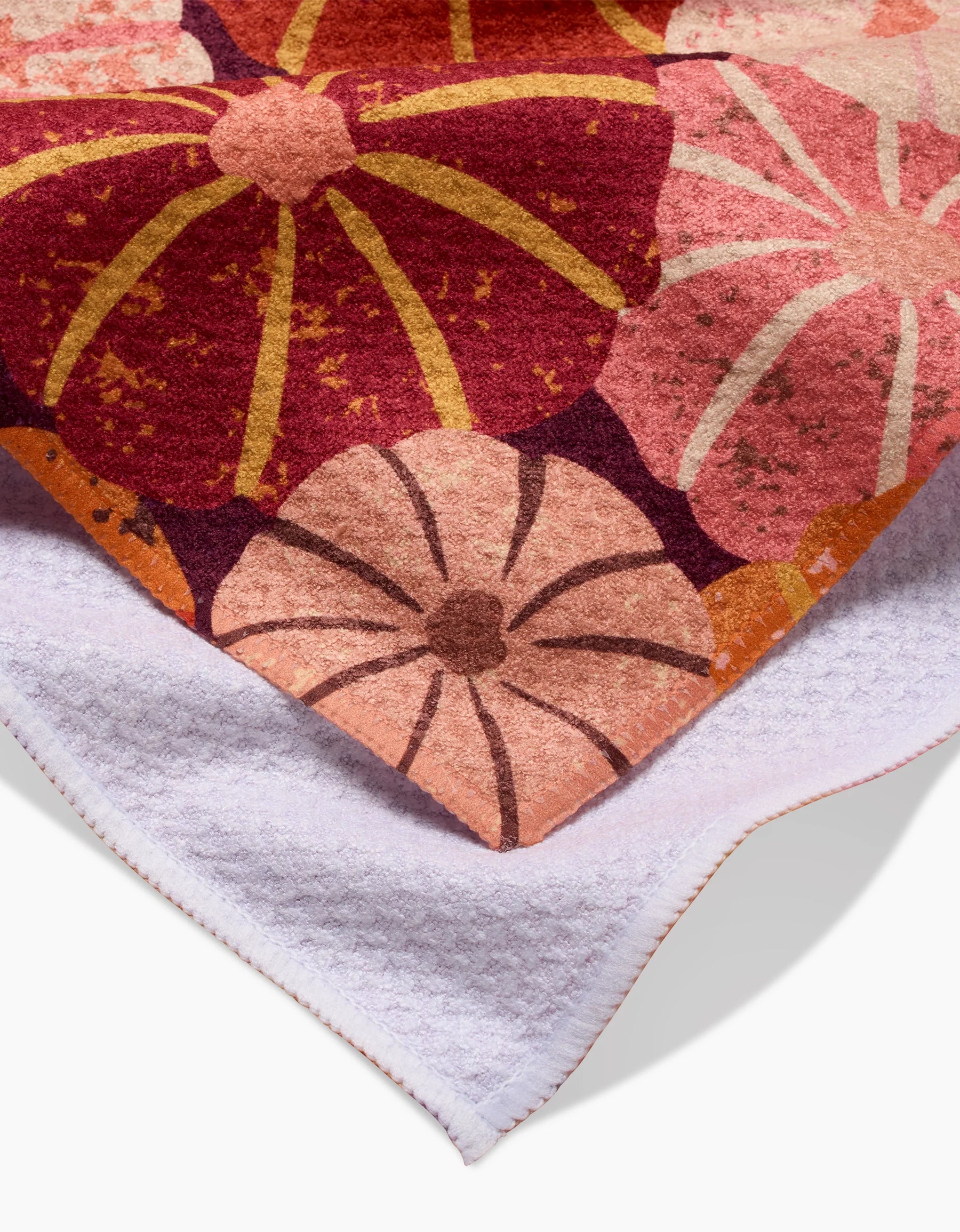 Geometry - Tea Towel Spicy Pumpkin