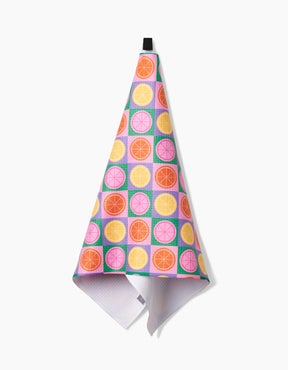 Geometry - Tea Towel Summer Lemons