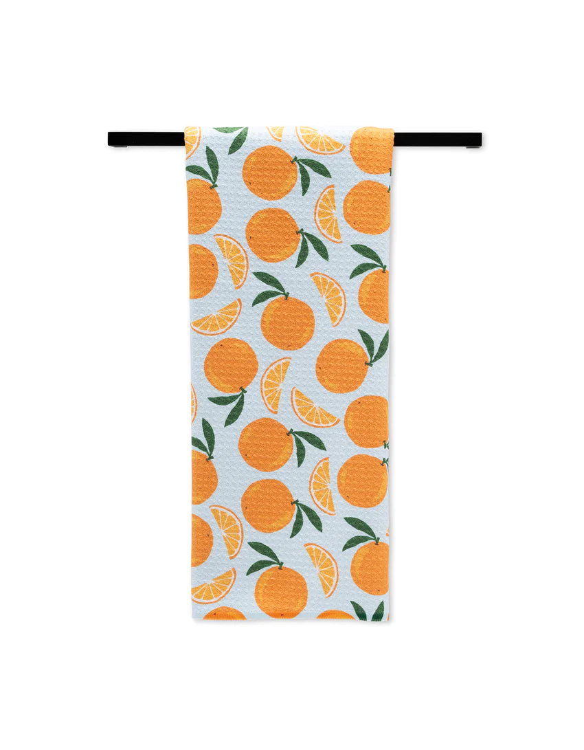 Geometry - Tea Towel Sweet Orange