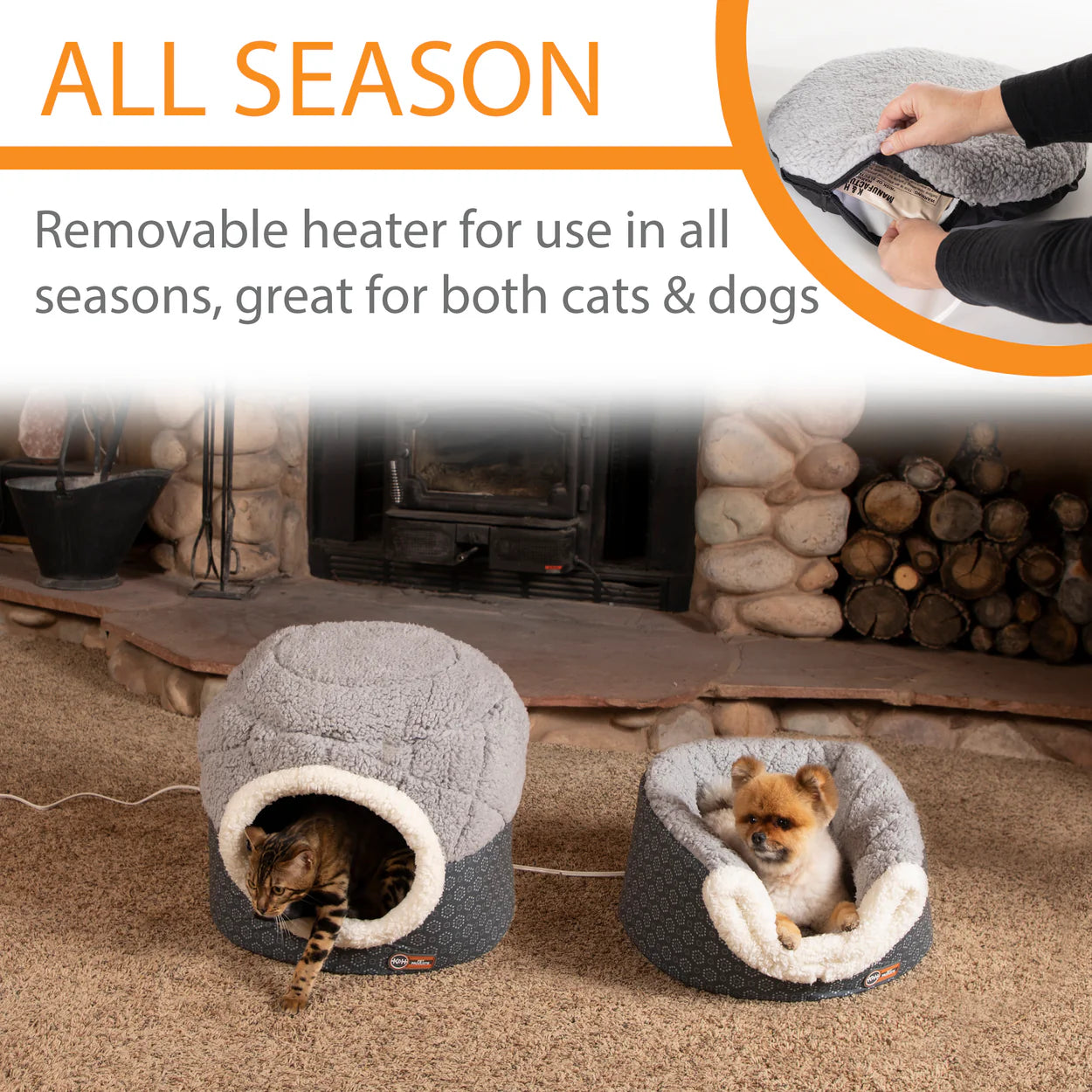 K&H Thermo-Pet Nest Heated Pet Bed