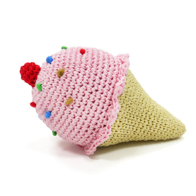 Dogo Pet -  Crochet Ice Cream Dog Toy