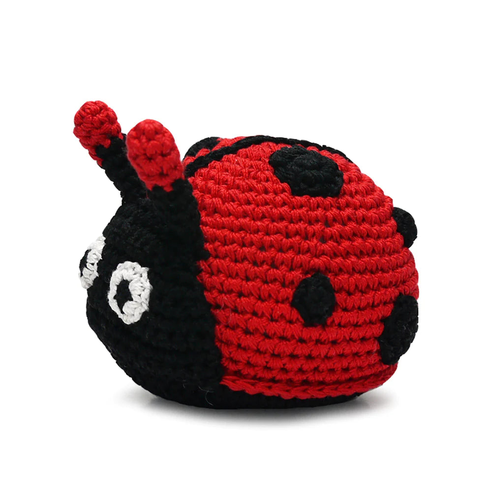 Dogo Pet -  Crochet Ladybug Toy