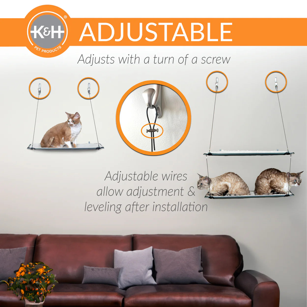 K&H Wall Mount Cat Shelf