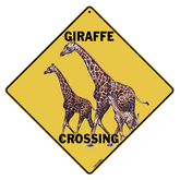 Giraffe Crossing Sign by Crosswalks